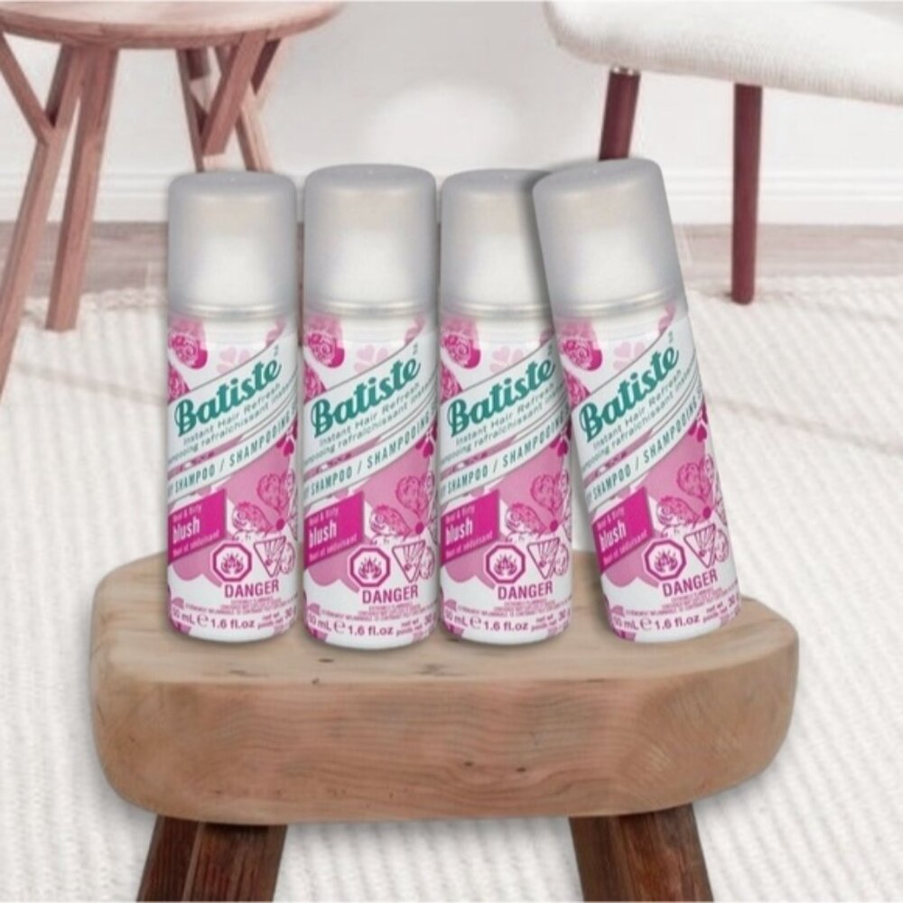 Batiste x4 Blush Mini Dry Shampoo